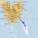 Live Hobart Weather Radar - 256km - Rain Rate