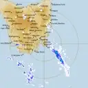 Live Hobart Weather Radar - 256km - Rain Rate