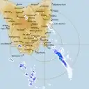 Live Hobart Weather Radar - 256km - Rain Rate