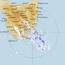 Live Hobart Weather Radar - 256km - Rain Rate