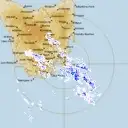 Live Hobart Weather Radar - 256km - Rain Rate