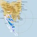 Live Hobart Weather Radar - 256km - Rain Rate