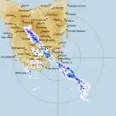 Live Hobart Weather Radar - 256km - Rain Rate