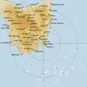 Live Hobart Weather Radar - 256km - Rain Rate