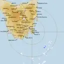 Live Hobart Weather Radar - 256km - Rain Rate