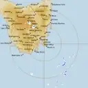 Live Hobart Weather Radar - 256km - Rain Rate