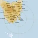 Live Hobart Weather Radar - 256km - Rain Rate