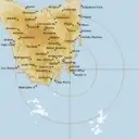 Live Hobart Weather Radar - 256km - Rain Rate