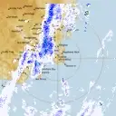 Live Hobart Weather Radar - 128km - Rain Rate