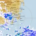 Live Hobart Weather Radar - 128km - Rain Rate