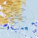 Live Hobart Weather Radar - 128km - Rain Rate