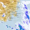 Live Hobart Weather Radar - 128km - Rain Rate