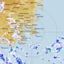 Live Hobart Weather Radar - 128km - Rain Rate