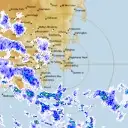 Live Hobart Weather Radar - 128km - Rain Rate