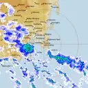 Live Hobart Weather Radar - 128km - Rain Rate