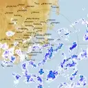 Live Hobart Weather Radar - 128km - Rain Rate