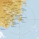 Live Hobart Weather Radar - 128km - Rain Rate