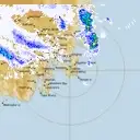 Live Hobart Weather Radar - 128km - Rain Rate