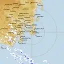 Live Hobart Weather Radar - 128km - Rain Rate