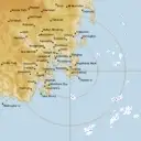 Live Hobart Weather Radar - 128km - Rain Rate