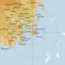 Live Hobart Weather Radar - 128km - Rain Rate