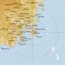 Live Hobart Weather Radar - 128km - Rain Rate