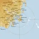 Live Hobart Weather Radar - 128km - Rain Rate