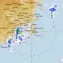 Live Hobart Weather Radar - 128km - Rain Rate