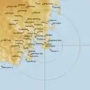 Live Hobart Weather Radar - 128km - Rain Rate