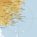 Live Hobart Weather Radar - 128km - Rain Rate