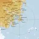 Live Hobart Weather Radar - 128km - Rain Rate