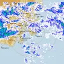 Live Hobart Weather Radar - 128km - Rain Rate