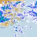 Live Hobart Weather Radar - 128km - Rain Rate