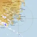 Live Hobart Weather Radar - 128km - Rain Rate