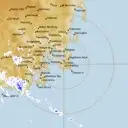 Live Hobart Weather Radar - 128km - Rain Rate