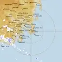 Live Hobart Weather Radar - 128km - Rain Rate