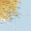 Live Hobart Weather Radar - 128km - Rain Rate