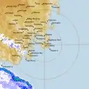 Live Hobart Weather Radar - 128km - Rain Rate