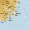 Live Hobart Weather Radar - 128km - Rain Rate
