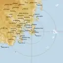 Live Hobart Weather Radar - 128km - Rain Rate