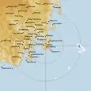 Live Hobart Weather Radar - 128km - Rain Rate