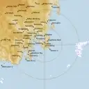 Live Hobart Weather Radar - 128km - Rain Rate