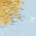 Live Hobart Weather Radar - 128km - Rain Rate