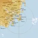 Live Hobart Weather Radar - 128km - Rain Rate