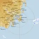 Live Hobart Weather Radar - 128km - Rain Rate