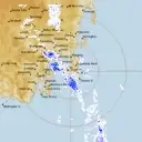 Live Hobart Weather Radar - 128km - Rain Rate