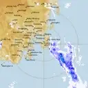 Live Hobart Weather Radar - 128km - Rain Rate