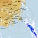 Live Hobart Weather Radar - 128km - Rain Rate