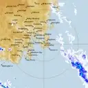 Live Hobart Weather Radar - 128km - Rain Rate