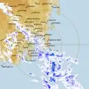 Live Hobart Weather Radar - 128km - Rain Rate
